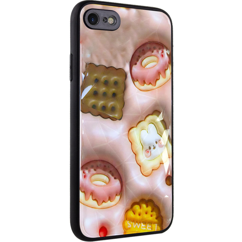 TPU + PC чохол Prisma Fluffie для Apple iPhone 7 / 8 / SE (2020) (4.7″)