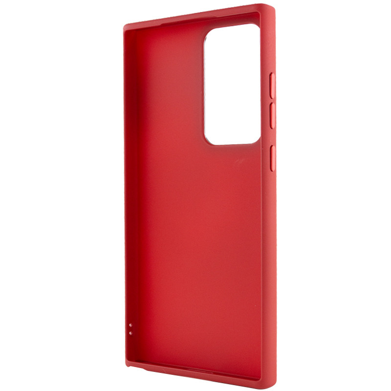 TPU чохол Bonbon Metal Style для Samsung Galaxy S23 Ultra Червоний / Red