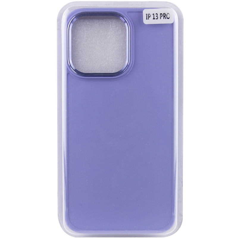 TPU чохол Bonbon Metal Style для Apple iPhone 13 Pro (6.1") Бузковий / Dasheen