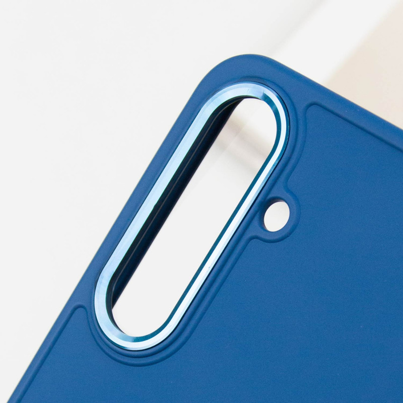 TPU чохол Bonbon Metal Style для Samsung Galaxy S23 Синій / Denim Blue