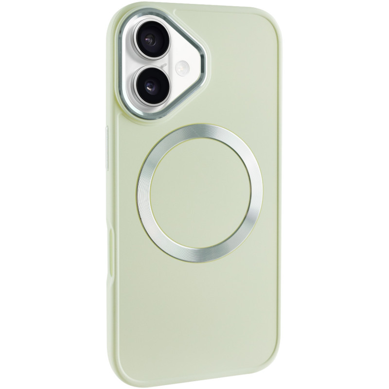 TPU чохол Bonbon Metal Style with Magnetic Fit для Apple iPhone 16 (6.1")