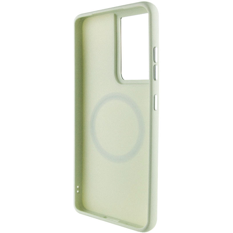 TPU чохол Bonbon Metal Style with Magnetic Fit для Samsung Galaxy S23 Ultra Білий / White