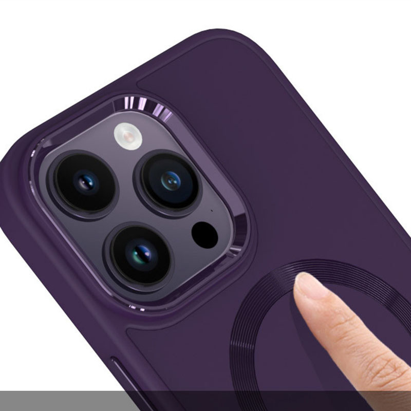 TPU чохол Bonbon Metal Style with Magnetic Fit для Apple iPhone 16 Pro (6.3")
