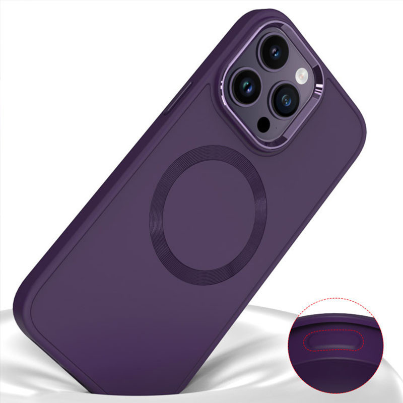 TPU чохол Bonbon Metal Style with Magnetic Fit для Apple iPhone 16 Pro (6.3")