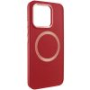 TPU чохол Bonbon Metal Style with Magnetic Fit для Xiaomi 14 Червоний / Red
