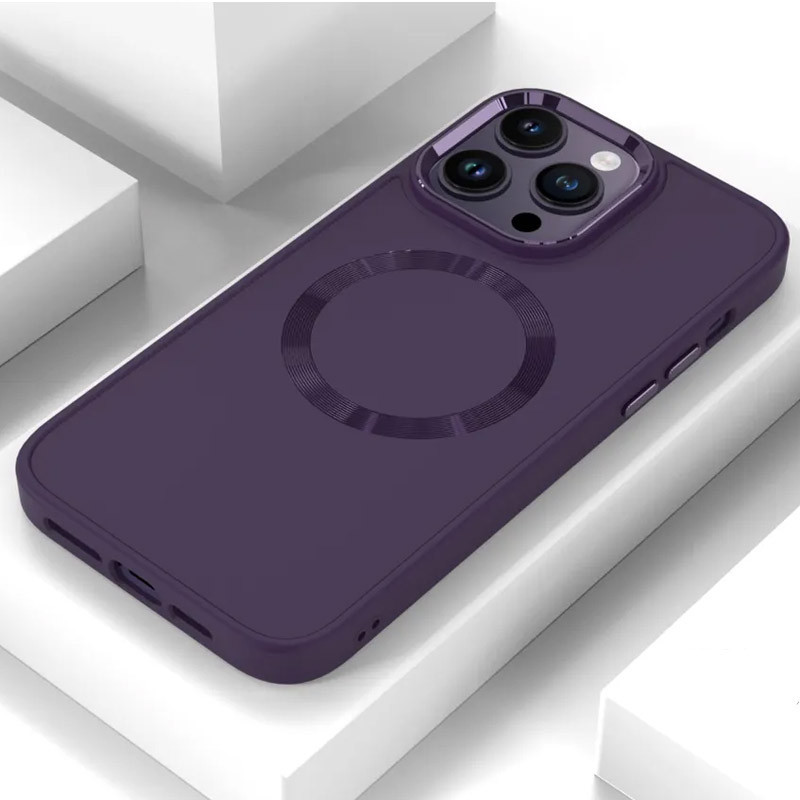 TPU чохол Bonbon Metal Style with Magnetic Fit для Apple iPhone 16 Pro (6.3")