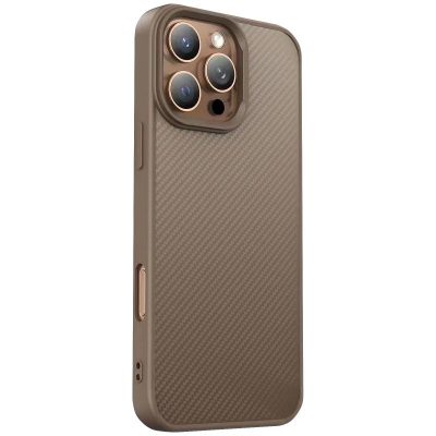 TPU чохол Carbon Protective with Magnetic Fit для Apple iPhone 16 Pro (6.3")