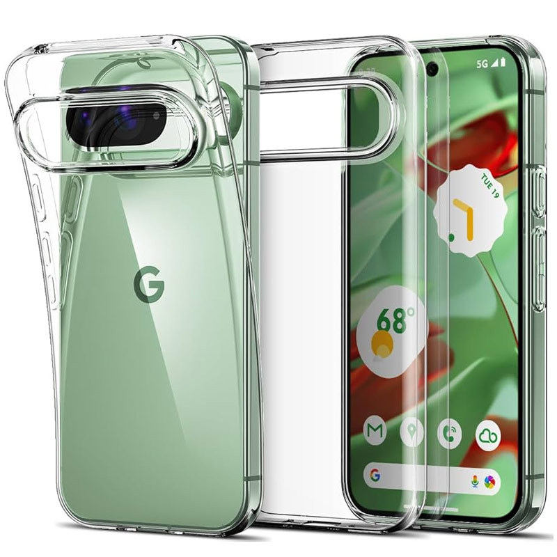 TPU чохол Epic Transparent 1,5mm для Google Pixel 9 / 9 Pro / 10 / 10 Pro Безбарвний (прозорий)