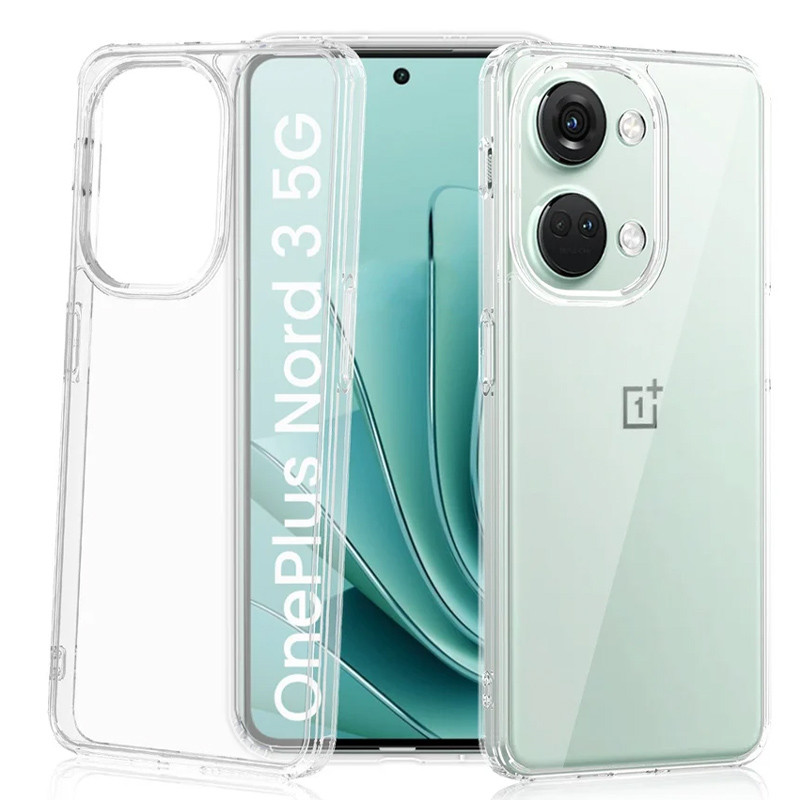 TPU чохол Epic Transparent 1,5mm для OnePlus Nord 3 Безбарвний (прозорий)
