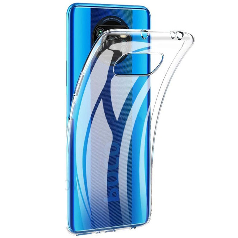 TPU чохол Epic Transparent 1,5mm для Xiaomi Poco X3 NFC / Poco X3 Pro Безбарвний (прозорий)