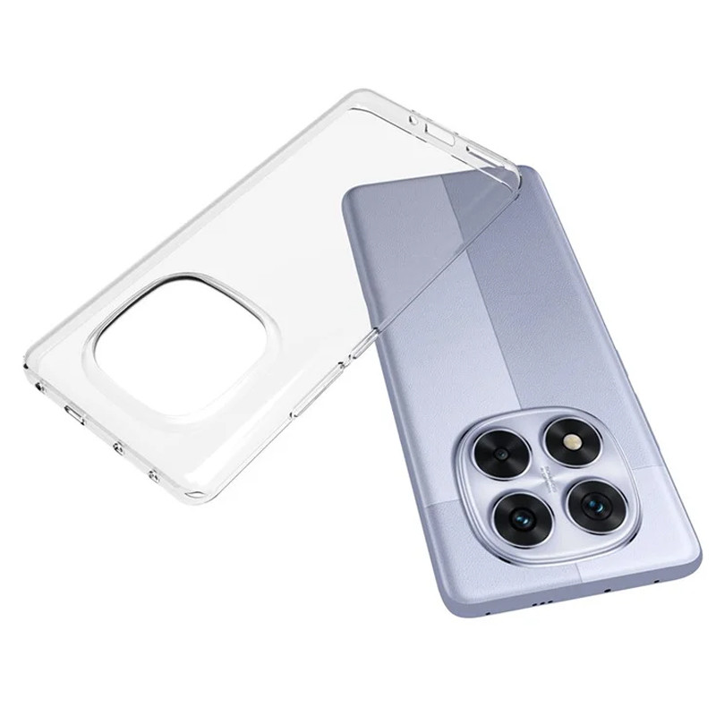TPU чохол Epic Transparent 1,5mm для Xiaomi Redmi Note 14 Pro 4G Безбарвний (прозорий)