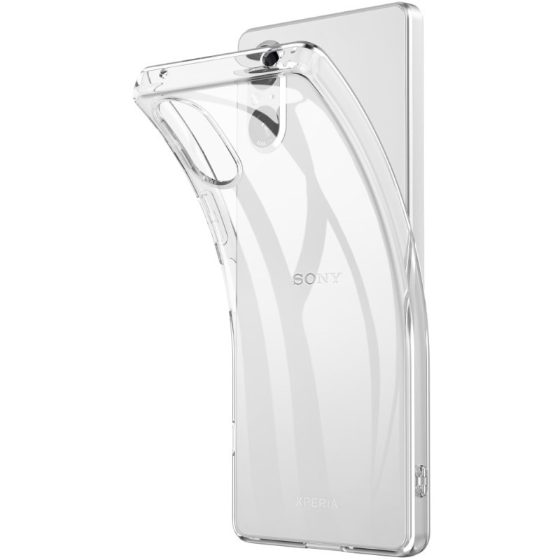 TPU чохол Epic Transparent 1,5mm для Sony Xperia 5 V Безбарвний (прозорий)