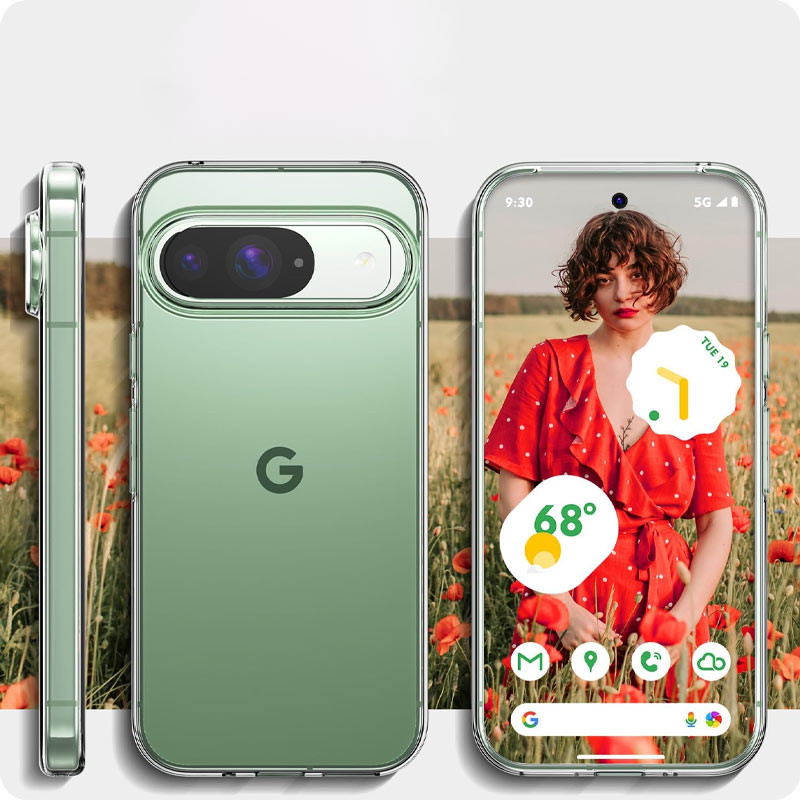 TPU чохол Epic Transparent 1,5mm для Google Pixel 9 / 9 Pro / 10 / 10 Pro Безбарвний (прозорий)