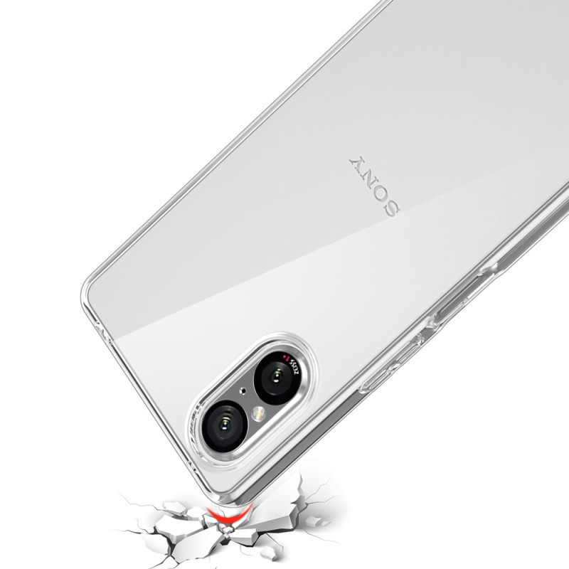 TPU чохол Epic Transparent 1,5mm для Sony Xperia 5 V Безбарвний (прозорий)