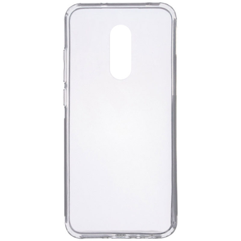 TPU чохол Epic Transparent 1,5mm для Xiaomi Redmi 5 Plus / Redmi Note 5 (Single Camera) Безбарвний (прозорий)