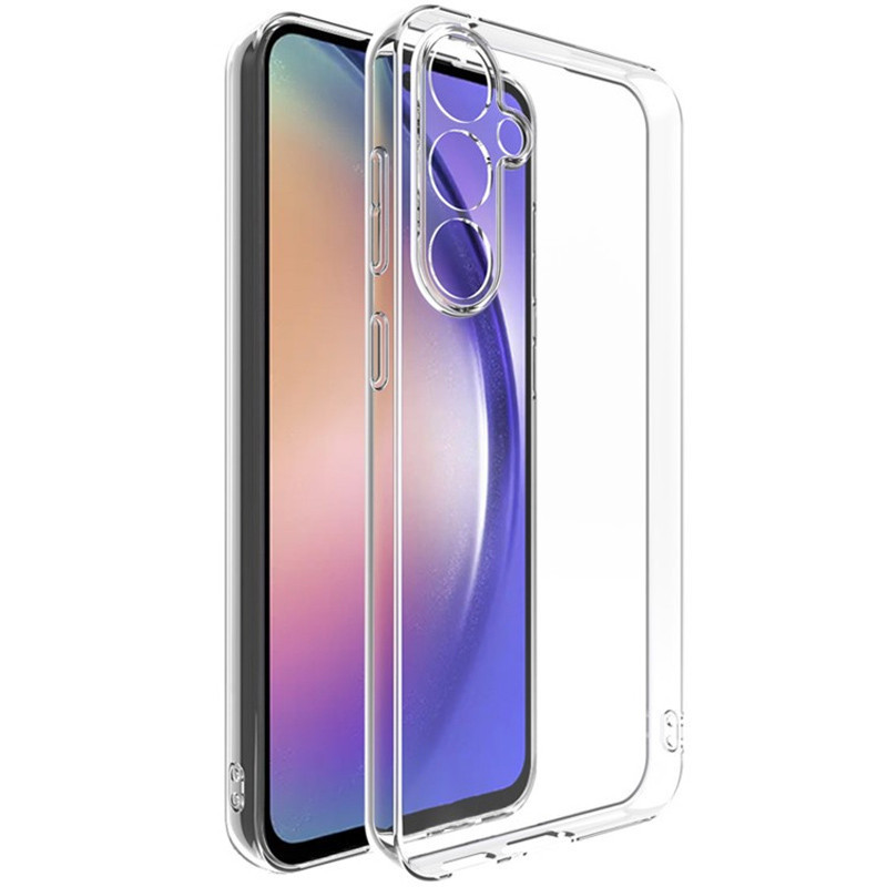 TPU чохол Epic Transparent 1,5mm Full Camera для Samsung Galaxy S24 FE Безбарвний (прозорий)