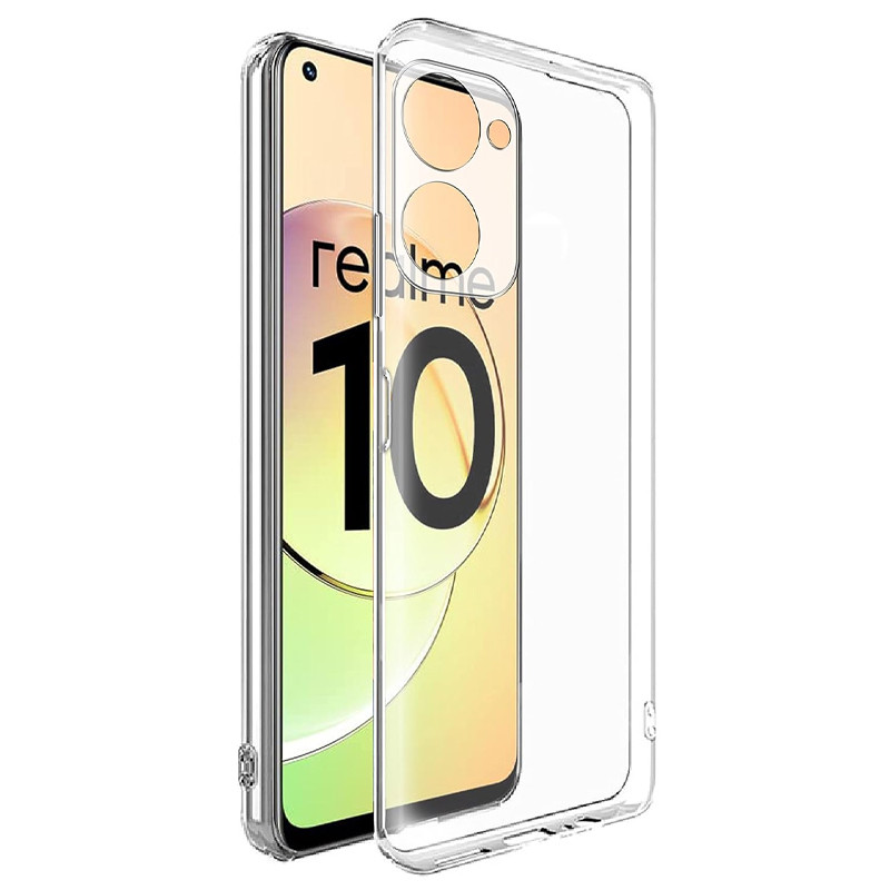 TPU чохол Epic Transparent 1,5mm Full Camera для Realme 10 4G Безбарвний (прозорий)