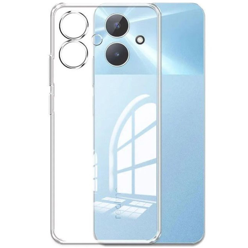 TPU чохол Epic Transparent 1,5mm Full Camera для Realme Note 60 / 60x Безбарвний (прозорий)