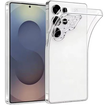 TPU чохол Epic Transparent 1,5mm Full Camera для Samsung Galaxy S26 Ultra Безбарвний (прозорий)