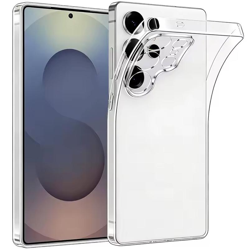 TPU чохол Epic Transparent 1,5mm Full Camera для Samsung Galaxy S26 Ultra Безбарвний (прозорий)