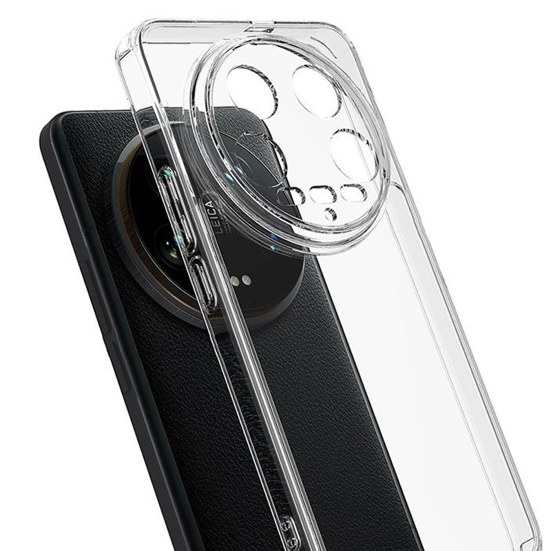TPU чохол Epic Transparent 1,5mm Full Camera для Xiaomi 14 Ultra Безбарвний (прозорий)