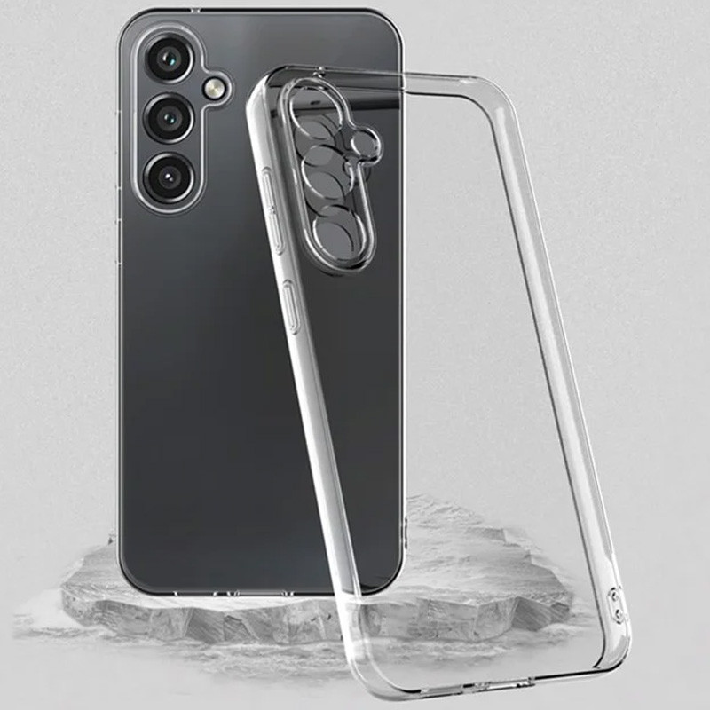 TPU чохол Epic Transparent 1,5mm Full Camera для Samsung Galaxy A35 Безбарвний (прозорий)