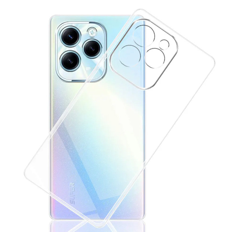 TPU чохол Epic Transparent 1,5mm Full Camera для Infinix Hot 40 / 40 Pro / Tecno Spark 20 Pro Безбарвний (прозорий)