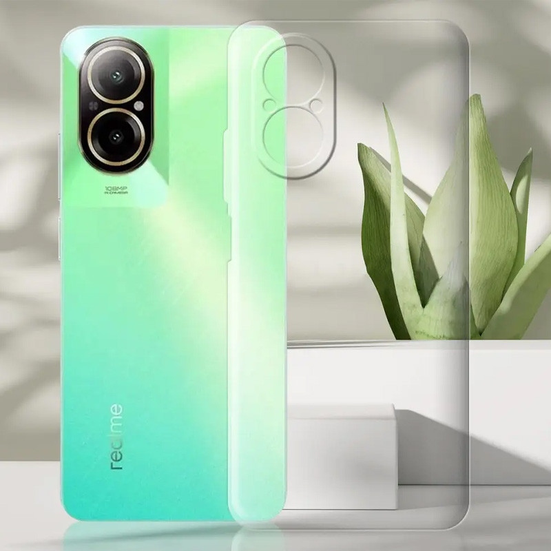 TPU чохол Epic Transparent 1,5mm Full Camera для Realme C67 4G Безбарвний (прозорий)