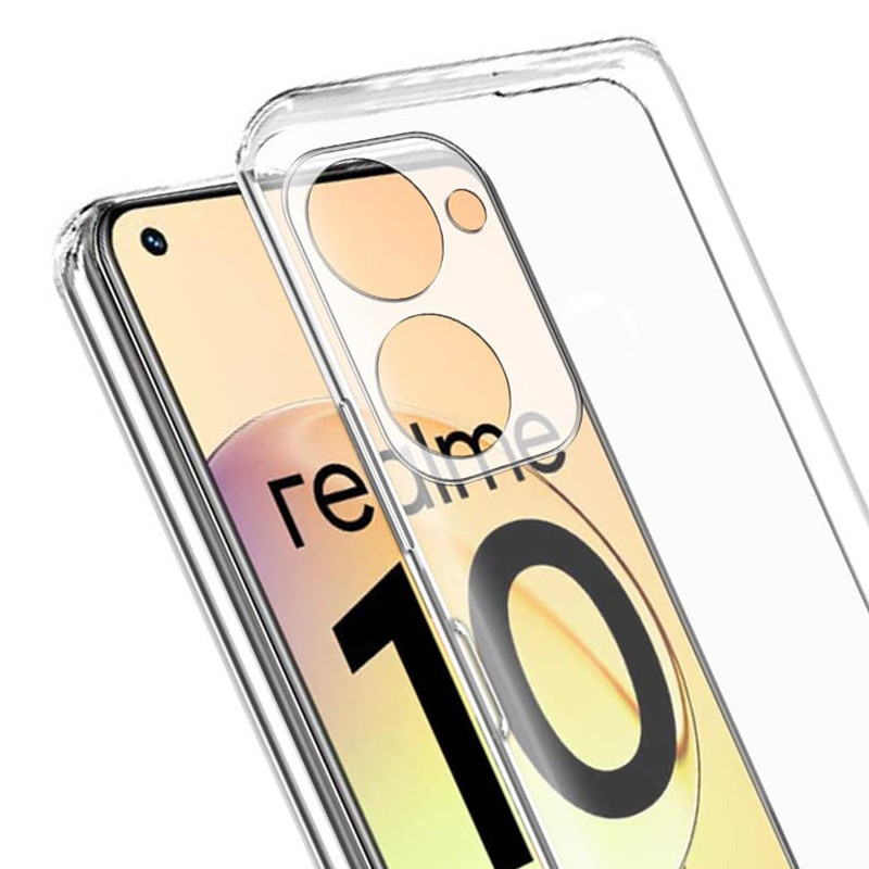 TPU чохол Epic Transparent 1,5mm Full Camera для Realme 10 4G Безбарвний (прозорий)