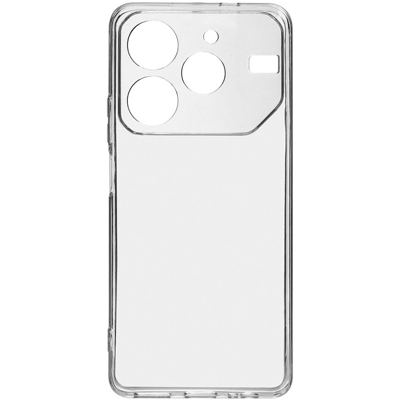 TPU чохол Epic Transparent 1,5mm Full Camera для TECNO Pova 6 Neo (LI6) Безбарвний (прозорий)
