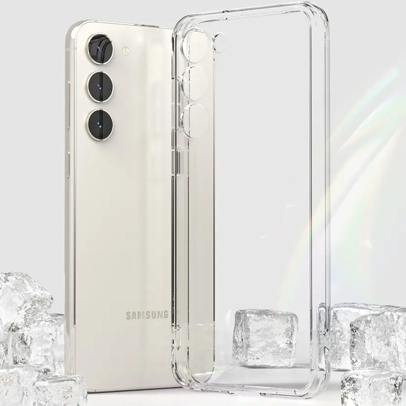 TPU чохол Epic Transparent 1,5mm Full Camera для Samsung Galaxy S23 + Безбарвний (прозорий)