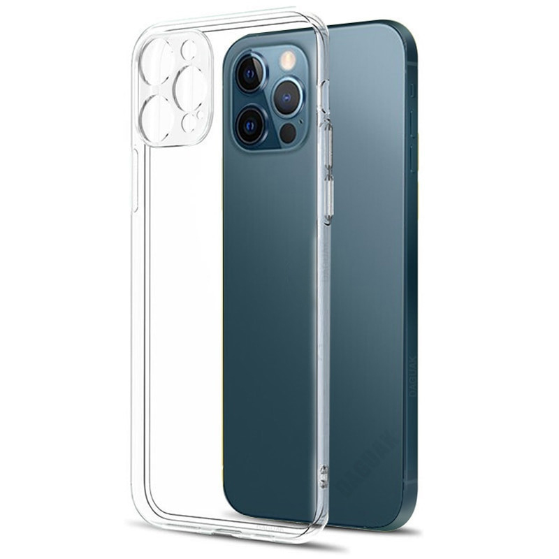 TPU чохол Epic Transparent 1,5mm Full Camera для Apple iPhone 12 Pro (6.1") Безбарвний (прозорий)