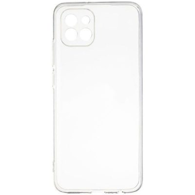 TPU чохол Epic Transparent 1,5mm Full Camera для Samsung Galaxy A03 Безбарвний (прозорий)