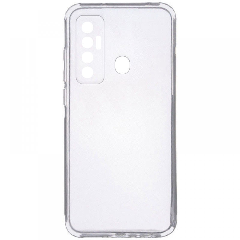 TPU чохол Epic Transparent 1,5mm Full Camera для TECNO Camon 17 Безбарвний (прозорий)