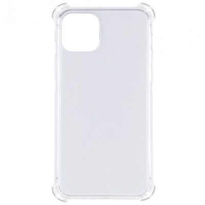 TPU чохол GETMAN Ease logo посилені кути для Apple iPhone 11 Pro Max (6.5") Безбарвний (прозорий)
