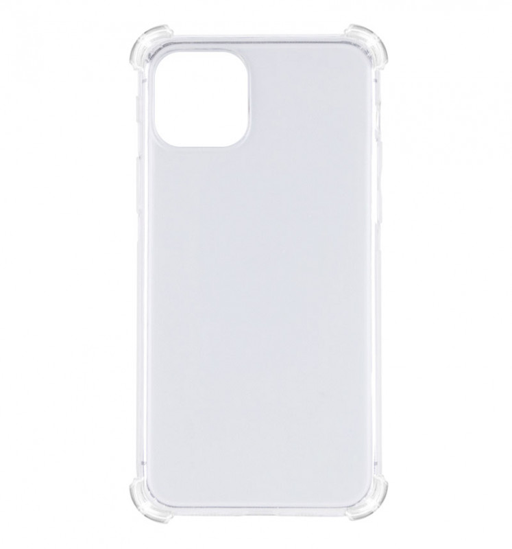 TPU чохол GETMAN Ease logo посилені кути для Apple iPhone 13 Pro (6.1") Безбарвний (прозорий)