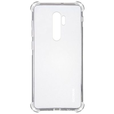 TPU чохол GETMAN Ease logo посилені кути для Xiaomi Redmi Note 8 Pro Безбарвний (прозорий)
