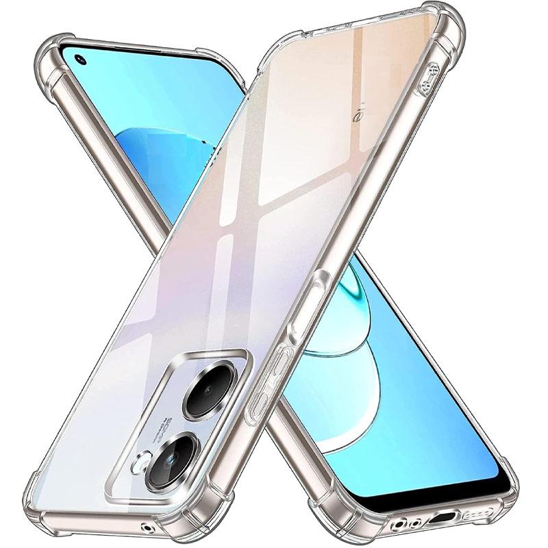 TPU чохол GETMAN Ease logo посилені кути Full Camera для Vivo Y36 Безбарвний (прозорий)