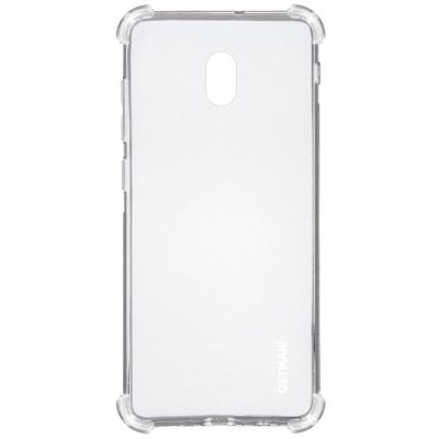 TPU чохол GETMAN Ease logo посилені кути для Xiaomi Redmi 8a Безбарвний (прозорий)