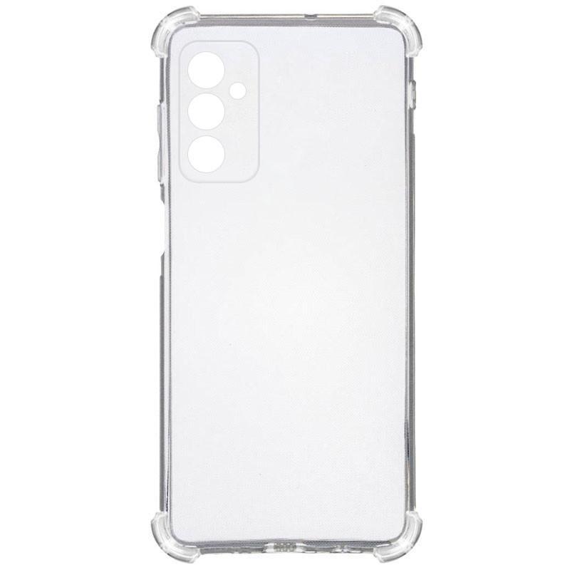 TPU чохол GETMAN Ease logo посилені кути Full Camera для Samsung Galaxy M35 5G Безбарвний (прозорий)