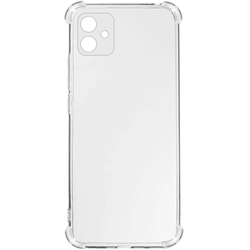 TPU чохол GETMAN Ease logo посилені кути Full Camera для Samsung Galaxy A08 / A07 4G / A07s Безбарвний (прозорий)