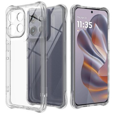 TPU чохол GETMAN Ease logo посилені кути Full Camera для Motorola Moto G15 4G Безбарвний (прозорий)