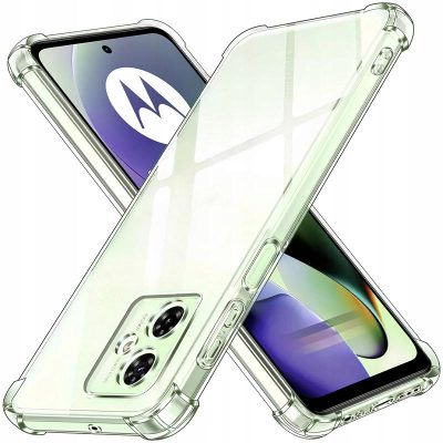 TPU чохол GETMAN Ease logo посилені кути Full Camera для Motorola Moto G54 Power Безбарвний (прозорий)