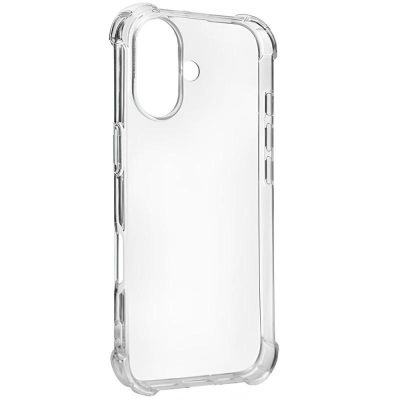 TPU чохол GETMAN Ease logo посилені кути для Apple iPhone 17 (6.3") Безбарвний (прозорий)