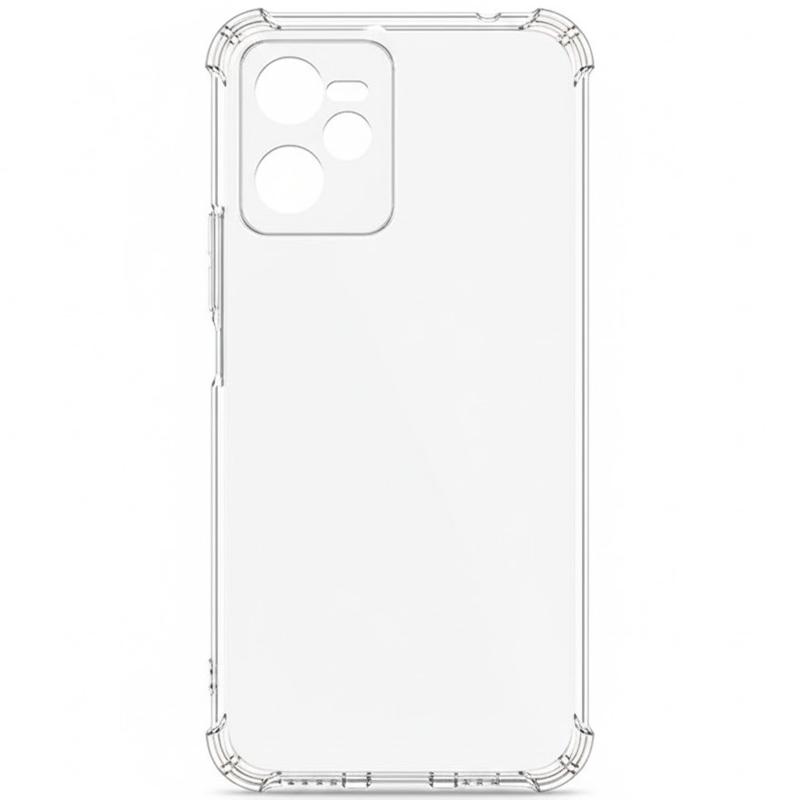 TPU чохол GETMAN Ease logo посилені кути Full Camera для Realme C35 Безбарвний (прозорий)