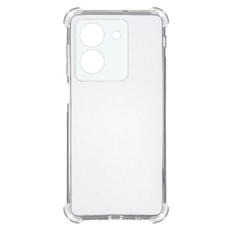 TPU чохол GETMAN Ease logo посилені кути Full Camera для Vivo Y36 Безбарвний (прозорий)