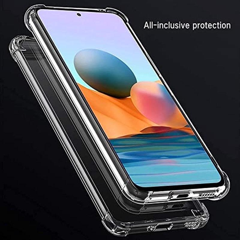 TPU чохол GETMAN Ease logo посилені кути Full Camera для Vivo Y02 Безбарвний (прозорий)