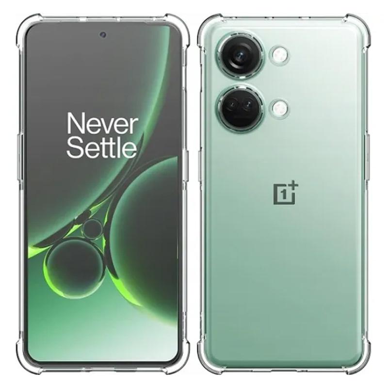 TPU чохол GETMAN Ease logo посилені кути Full Camera для OnePlus Nord 3 Безбарвний (прозорий)