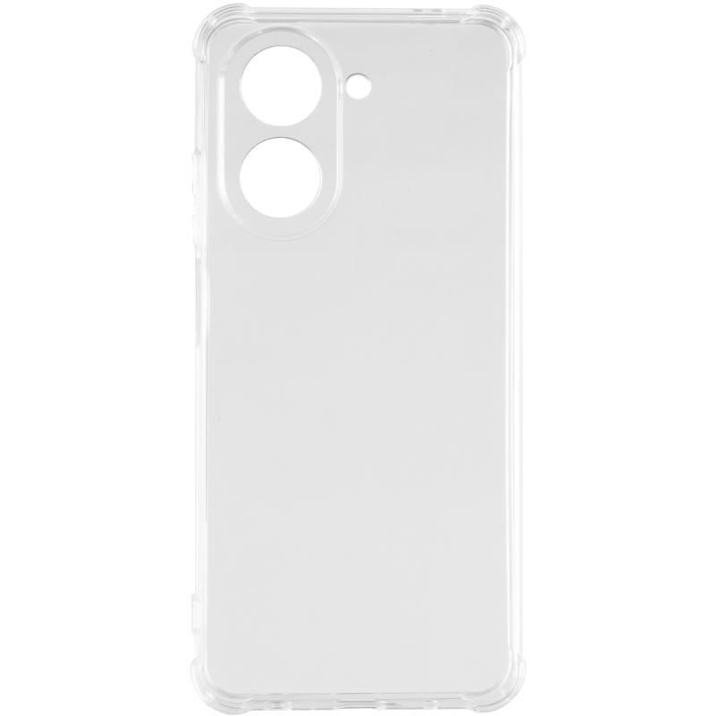 TPU чохол GETMAN Ease logo посилені кути Full Camera для Xiaomi Redmi A5 / Poco C71 Безбарвний (прозорий)