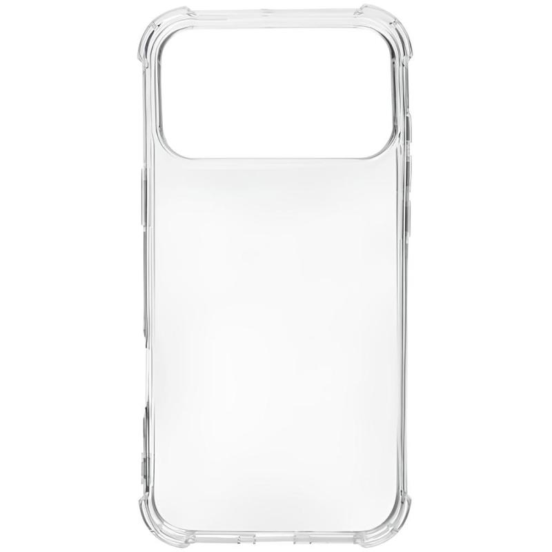 TPU чохол GETMAN Ease logo посилені кути для Apple iPhone 17 Pro (6.3") Безбарвний (прозорий)